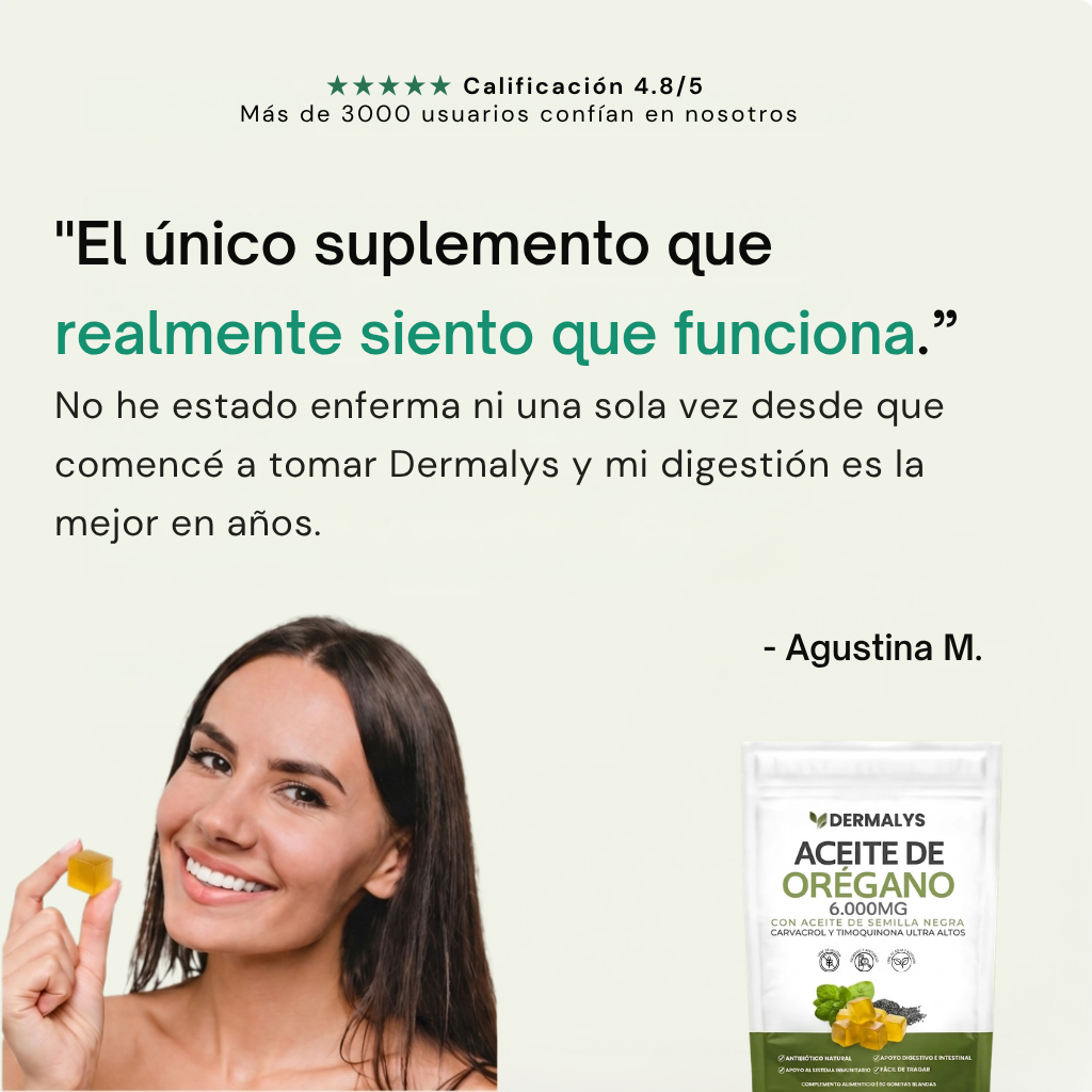 Gomitas blandas de aceite de orégano