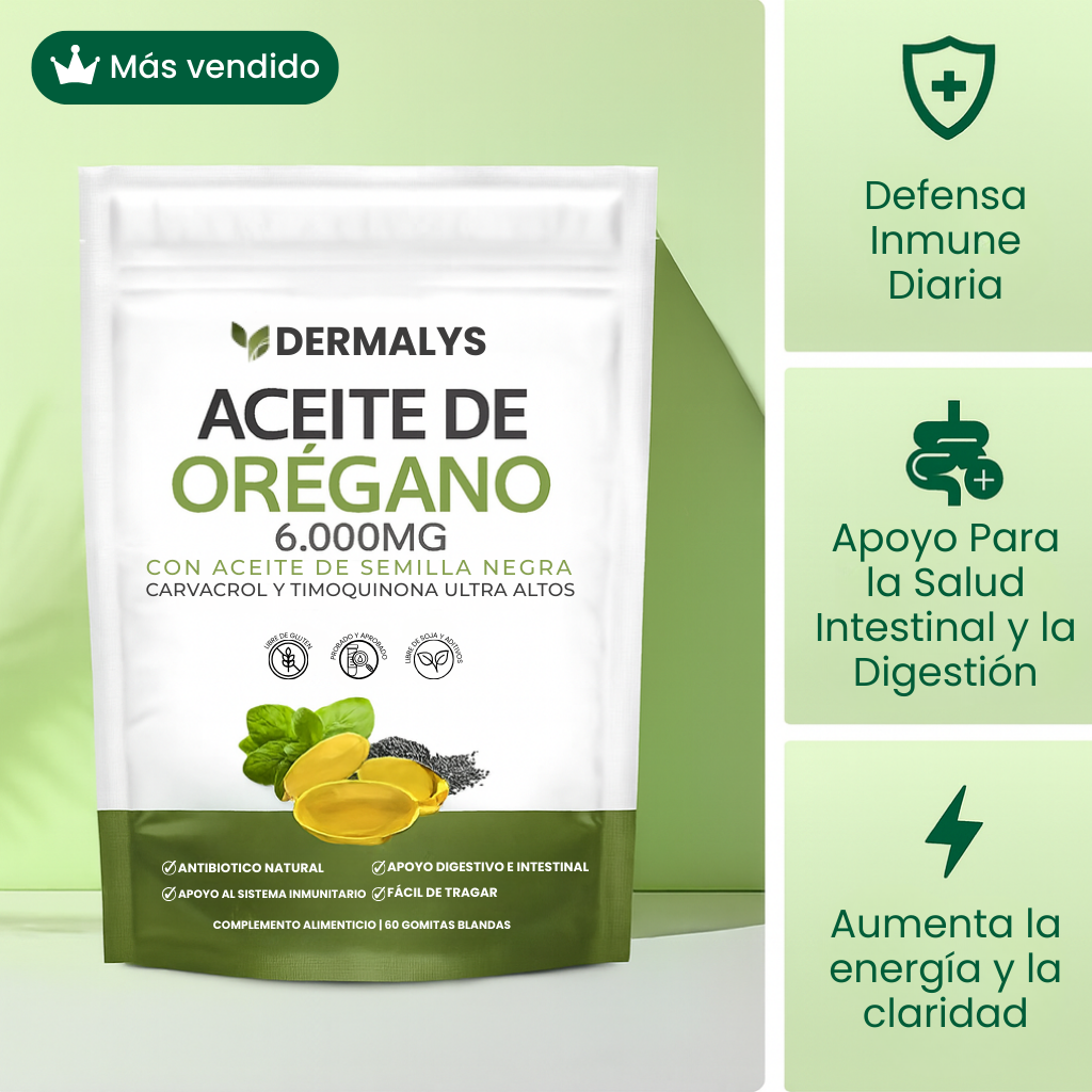 Gomitas blandas de aceite de orégano