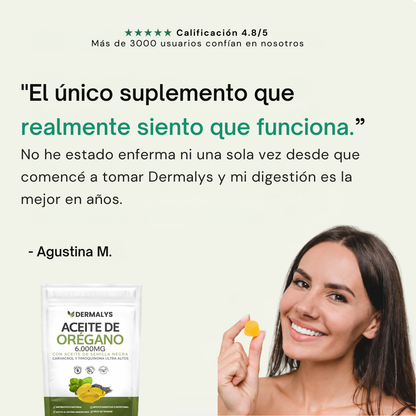 Gomitas blandas de aceite de orégano